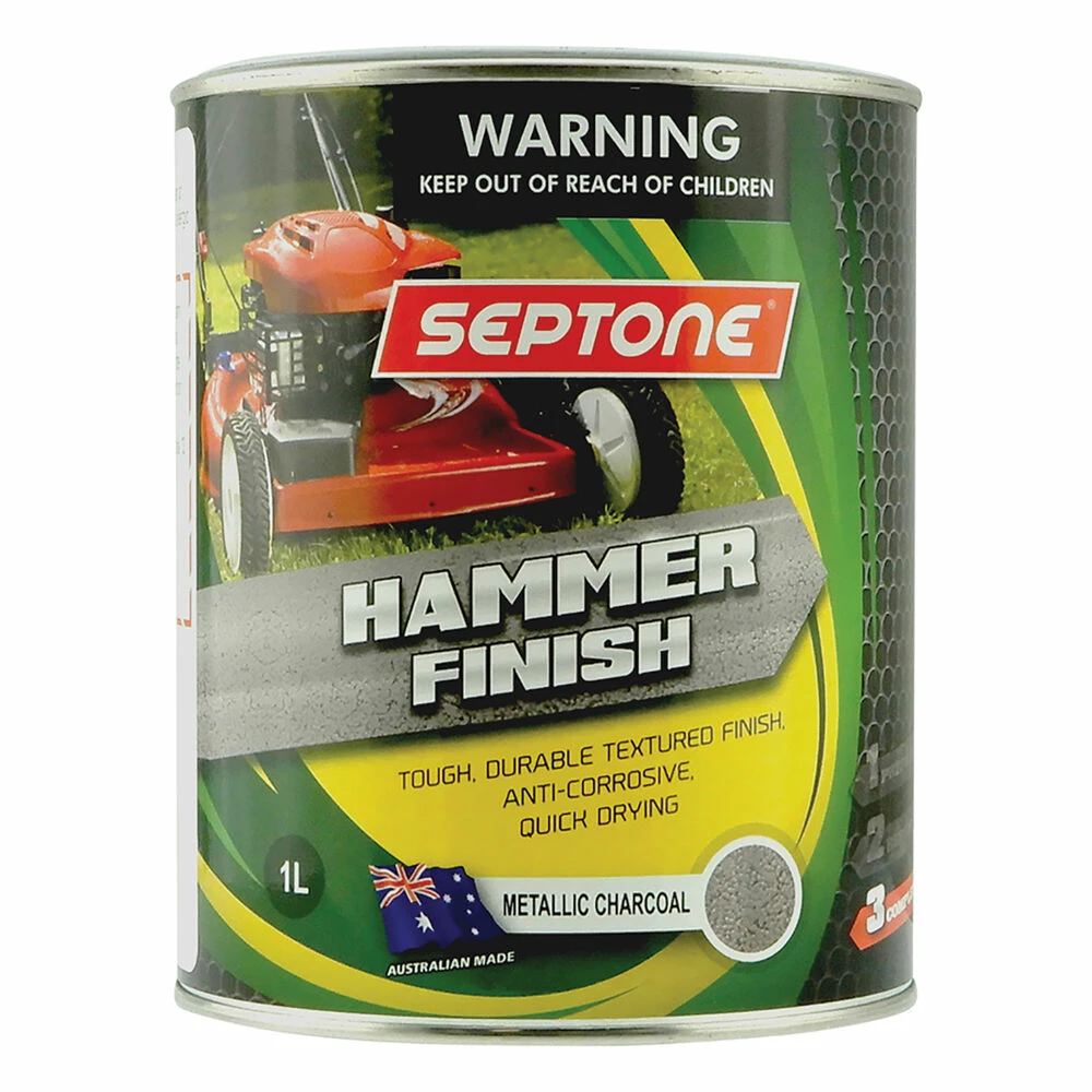Septone®Hammer Finish Charcoal - 1 Litre 3 Septone®Hammer Finish Charcoal - 1 Litre