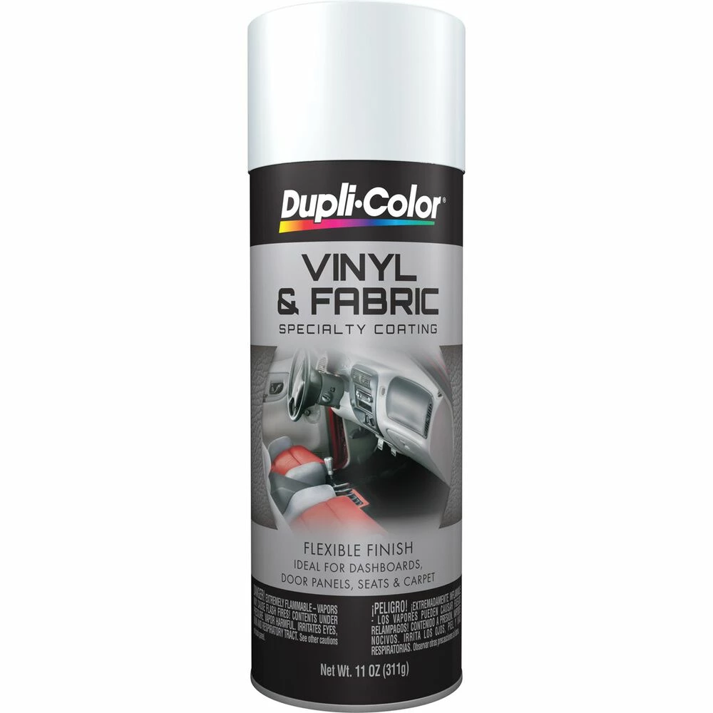 Dupli-Color Vinyl And Fabric Paint Aerosol Paint, White - 311g 3 Dupli-Color Vinyl And Fabric Paint Aerosol Paint, White - 311g