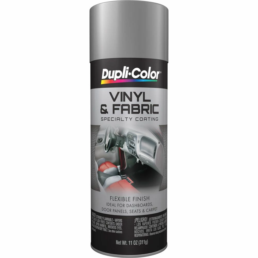 Dupli-Color Vinyl And Fabric Paint Aerosol Paint, Mid Grey - 311g 3 Dupli-Color Vinyl And Fabric Paint Aerosol Paint, Mid Grey - 311g