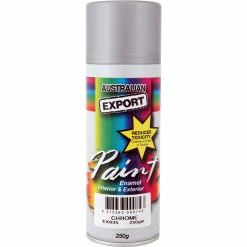 Export Aerosol Paint - Enamel, Chrome - 250g