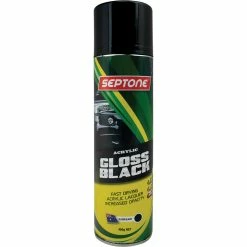 Septone®Acrylic Paint Gloss Black - 400g