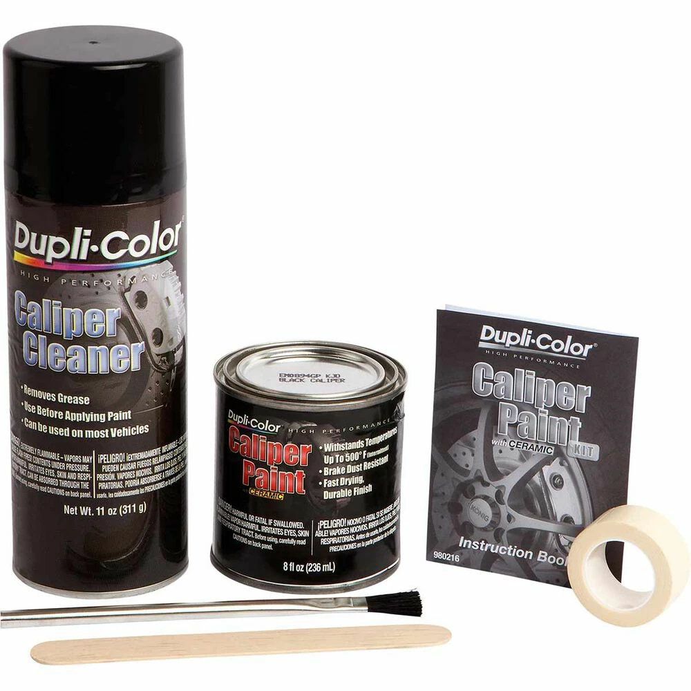 Dupli-Color Caliper Paint Kit - Black 3 Dupli-Color Caliper Paint Kit - Black