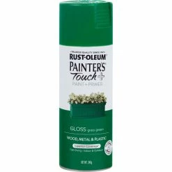Rust-Oleum Rustoleum Aerosol Paint - Painters Touch Plus, Grass Green