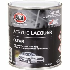 SCA Acrylic Paint, Clear - 2 Litre