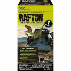 Raptor 2K Bedliner - 1 Litre Black Kit