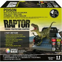 Raptor 2K Bedliner - 4 Litre Tintable Kit