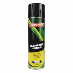 Septone®Hammer Finish Paint, Metallic Black - 400g
