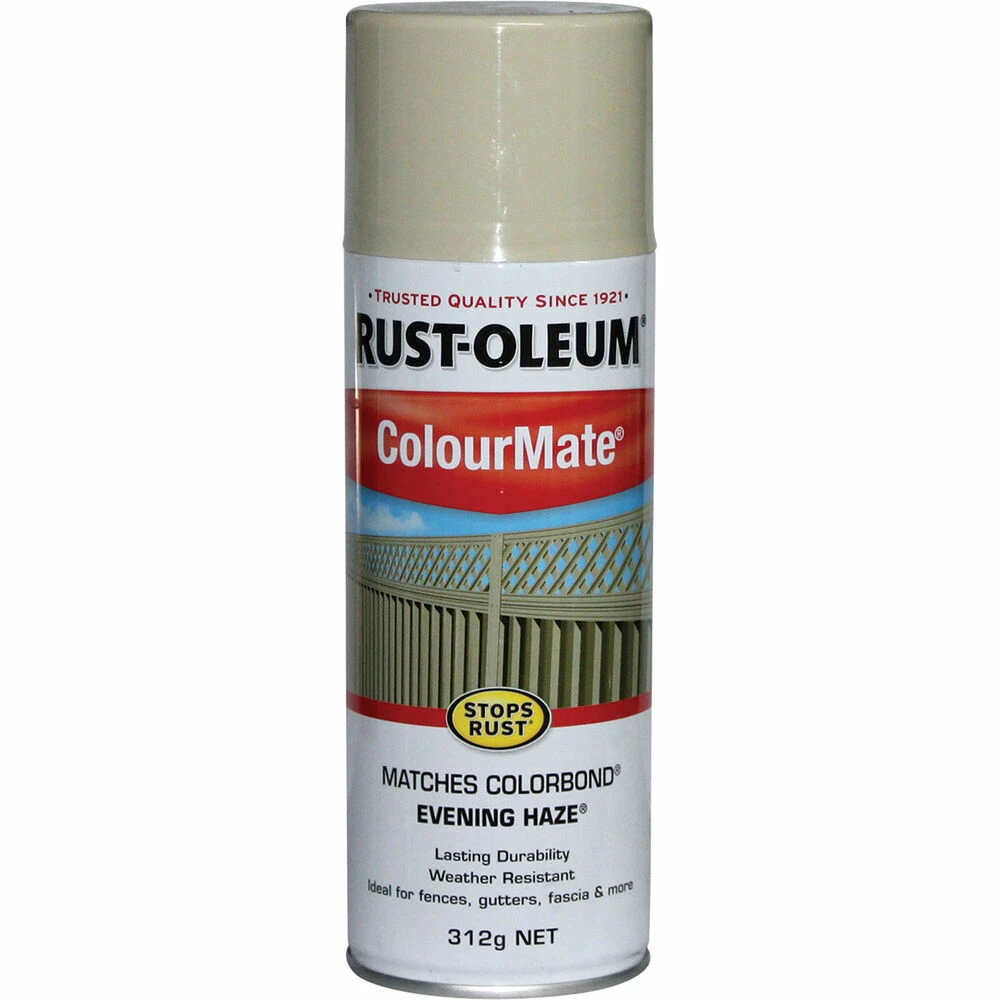 Rust-Oleum Aerosol Paint - Colourmate, Evening Haze 312g 3 Rust-Oleum Aerosol Paint - Colourmate, Evening Haze 312g