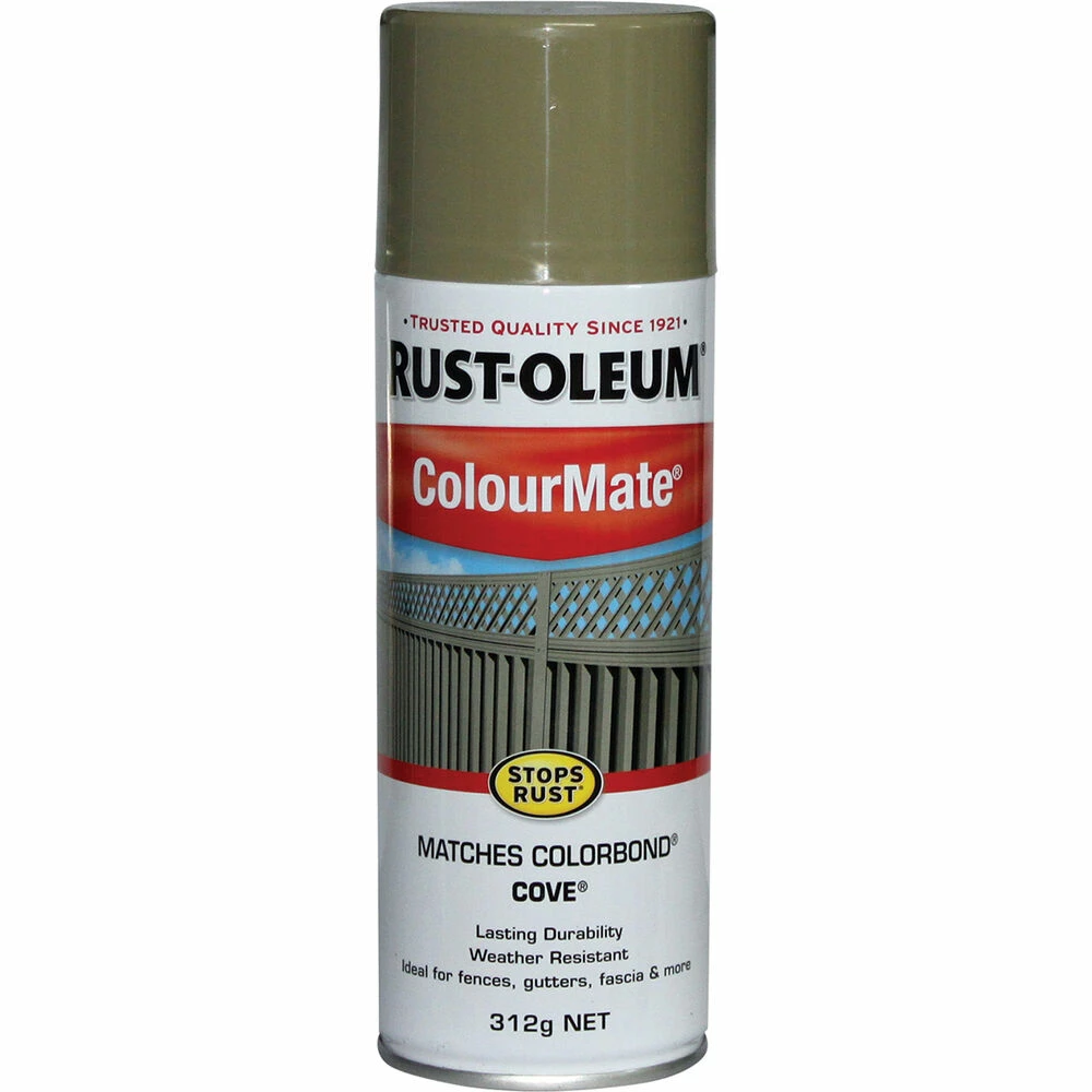 Rust-Oleum Aerosol Paint - Colourmate, Cove 312g 3 Rust-Oleum Aerosol Paint - Colourmate, Cove 312g