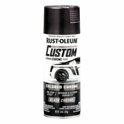 Rust-Oleum Aerosol Paint Custom Lacquer, Chrome Black - 283g