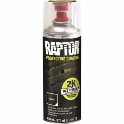 Raptor 2K Protective Coating Black 400mL
