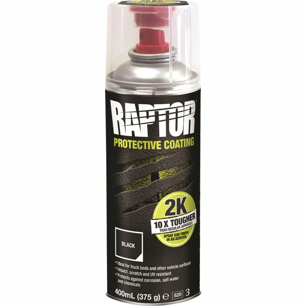 Raptor 2K Protective Coating Black 400mL 3 Raptor 2K Protective Coating Black 400mL