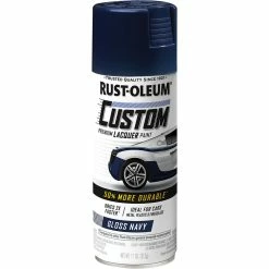 Rust-Oleum Aerosol Paint Custom Lacquer Gloss Navy 311g