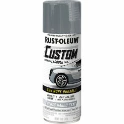 Rust-Oleum Aerosol Paint Custom Lacquer Gloss Grey 311g