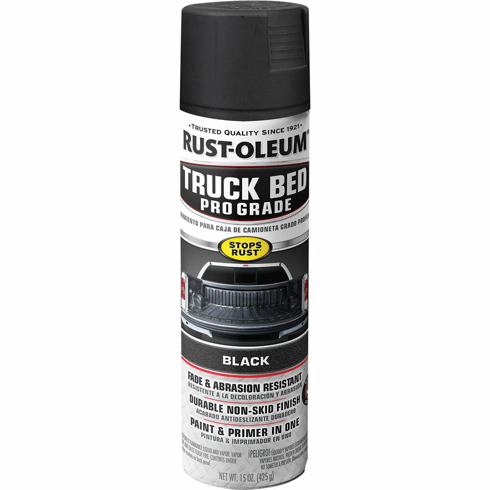 Rust-Oleum Truck Bed Pro Grade Black 425g 3 Rust-Oleum Truck Bed Pro Grade Black 425g