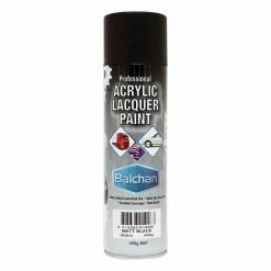 Balchan Acrylic Paint Matt Black 400g