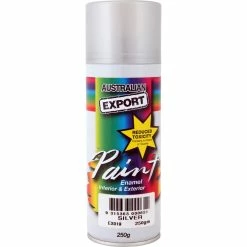 Export Aerosol Paint - Enamel, Silver - 250g